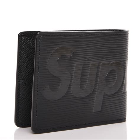 supreme louis vuitton wallet black|supreme louis vuitton wallet review.